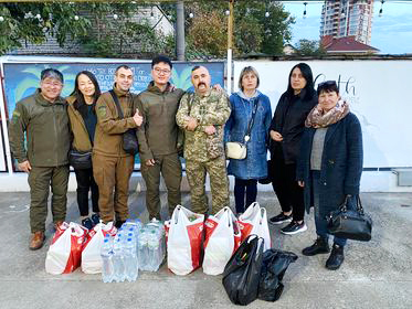 再び「冬」がせまる　兵士らの「恐れ」に慰め　ウクライナ・船越宣教師レポート