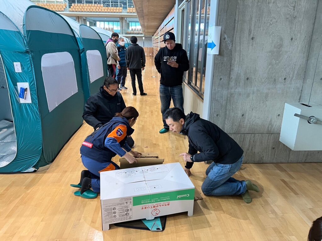 日本YMCA同盟  「能登半島地震YMCA緊急支援2024」開始