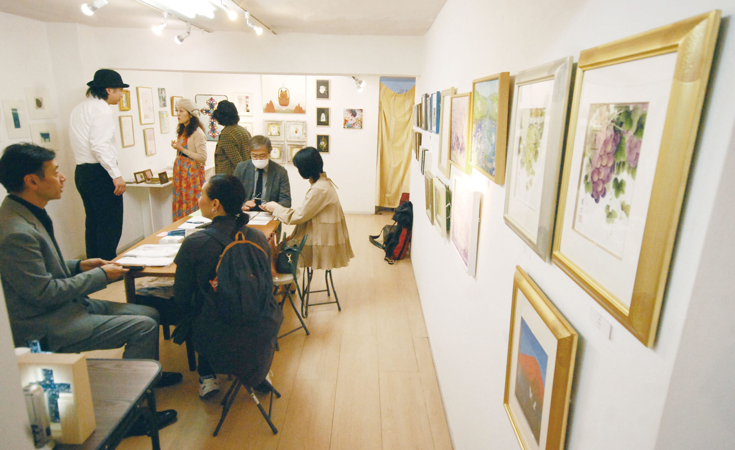 B&A能登半島地震チャリティ美術展開催　作品の収益 被災者に
