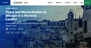 《紛争解決のミッション》紛争下の世界における使命としての平和と和解