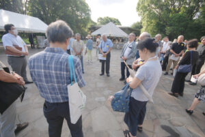 ８・15平和祈祷会で斎藤氏  「あなたのガリラヤはどこか」 千鳥ヶ淵戦没者墓苑で