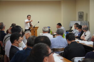 「非聖書的および新使徒運動問題の講演会」坂本兵部氏が講演