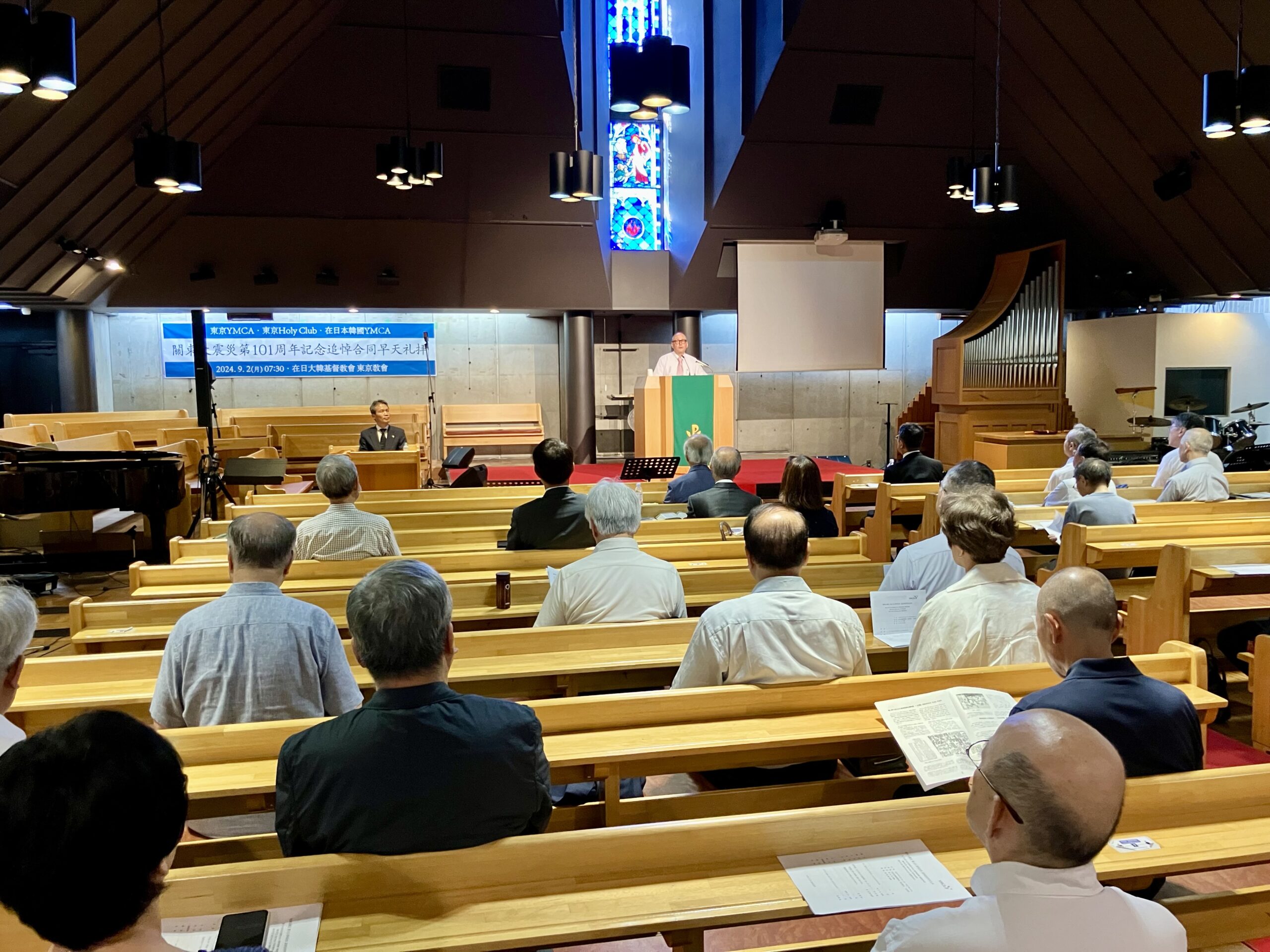 関東大震災朝鮮人虐殺追悼 合同早天礼拝で金迅野氏「今も問う 101年前の事件」