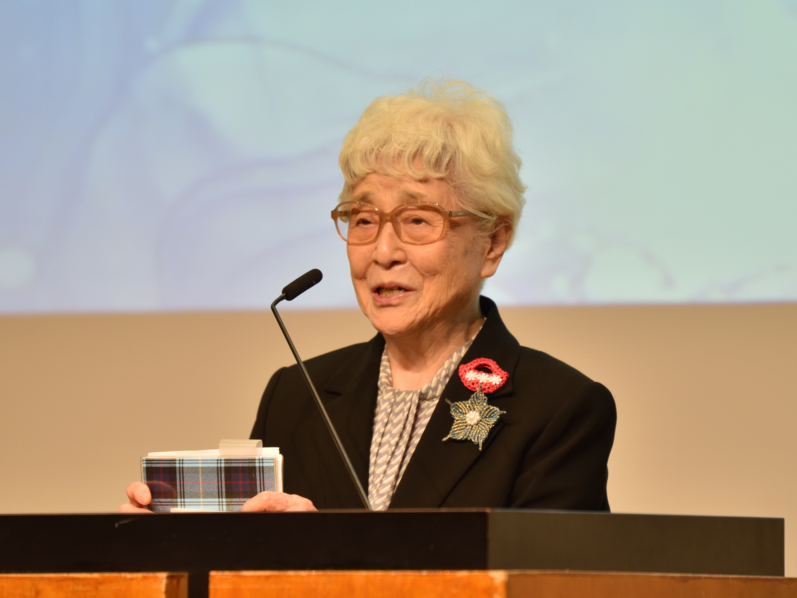 横田早紀江さんを囲む拡大祈祷会　赤いかばんの連帯