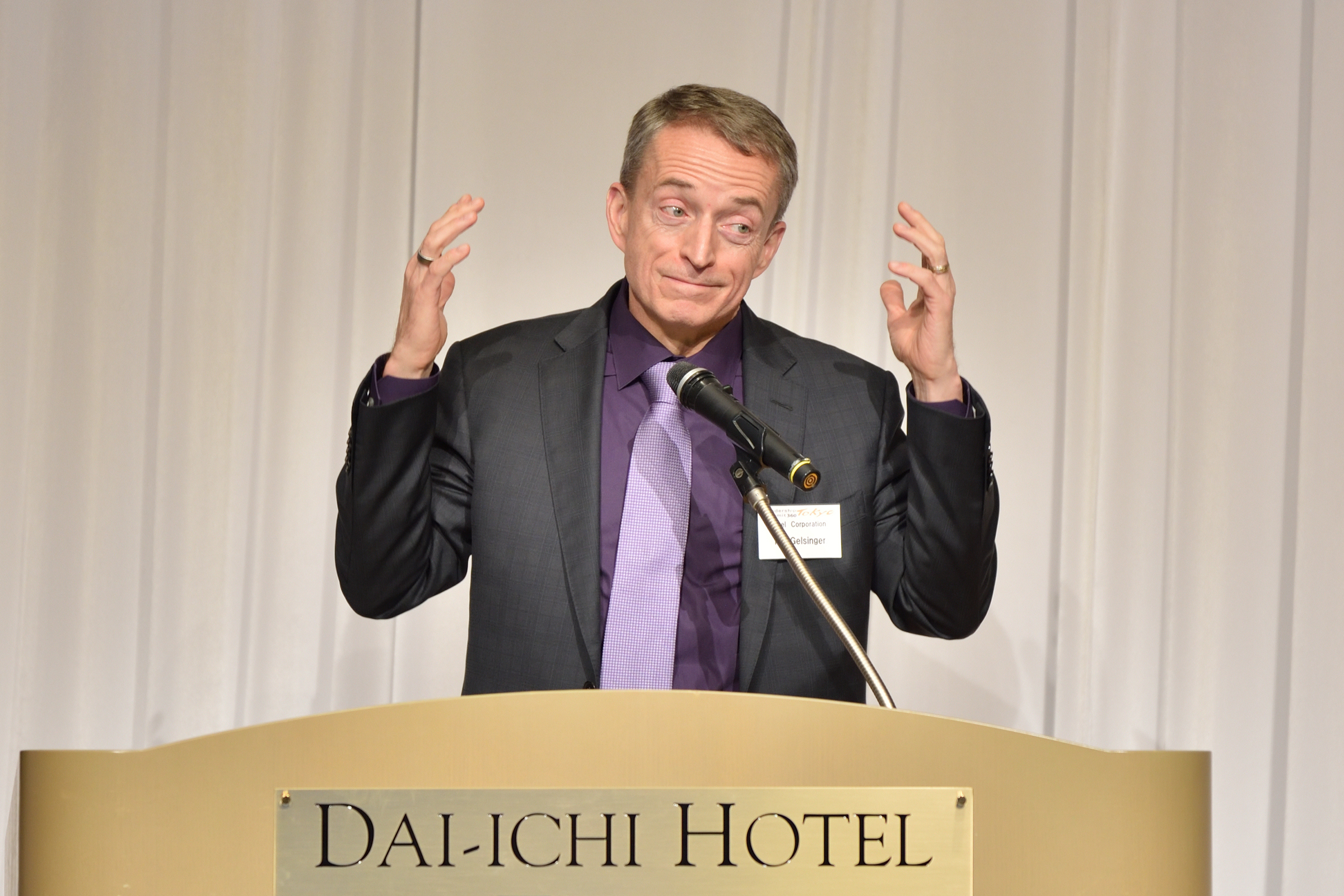 インテルCEOゲルシンガー氏講演「MAP」「5L」で精神性啓発