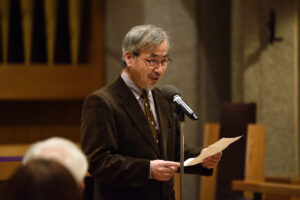 聖書事業功労者賞にロゴス・デザイン長尾優氏 聖書協会クリスマス礼拝