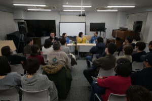 大嶋重徳、裕香、豊田信行、かなの4氏　〝人生の秋〟対談