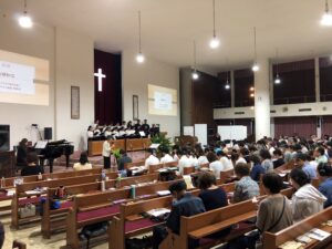 失われた命に「ちむぐりさ(共苦)」の日 沖縄戦から80年「平和合同礼拝」