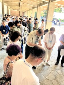 千鳥ヶ淵で平和祈祷会 福嶋揚氏