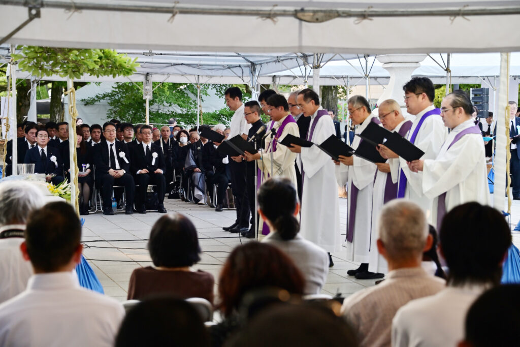 広島でキリスト者ら合同で祈る　原爆の日　戦後80年