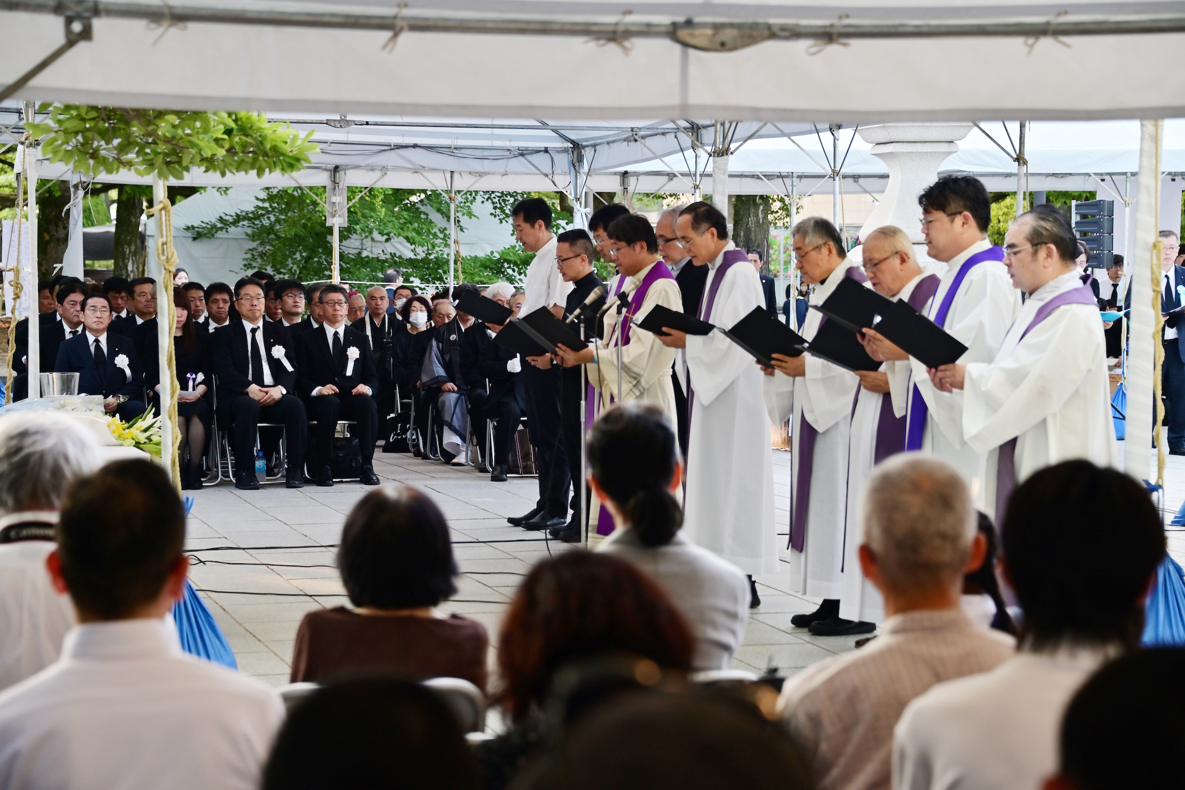 広島でキリスト者ら合同で祈る　原爆の日　戦後80年