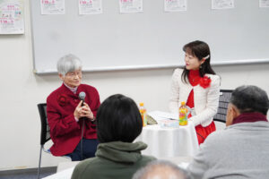 森祐理さん、母と対談『ことばのシンフォニー』出版記念開催