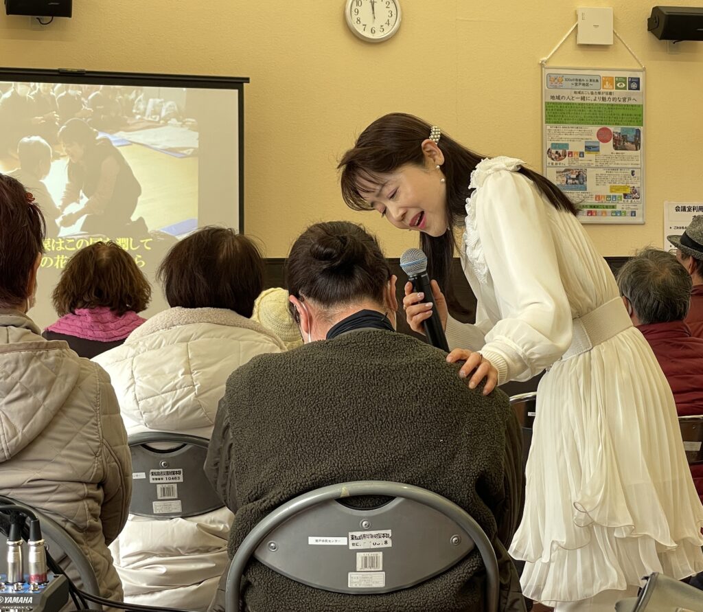 【レポート】東松島、気仙沼、石巻、南三陸で森祐理さん「まだまだ心の癒やし必要」