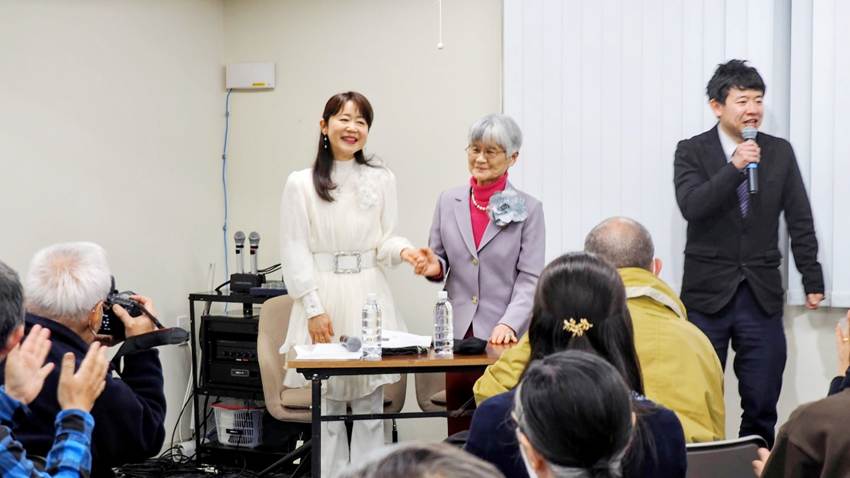 「ことば蓄え、心豊かに」母娘対談を振り返って　祐理さん、尚江さん　『ことばのシンフォニー』刊行記念