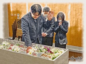 【葬儀特集】「仏式の葬儀に牧師の奨励」亡き父の思い遺言書に 信仰告白と家族への愛 中田 朗 (本紙協力記者)