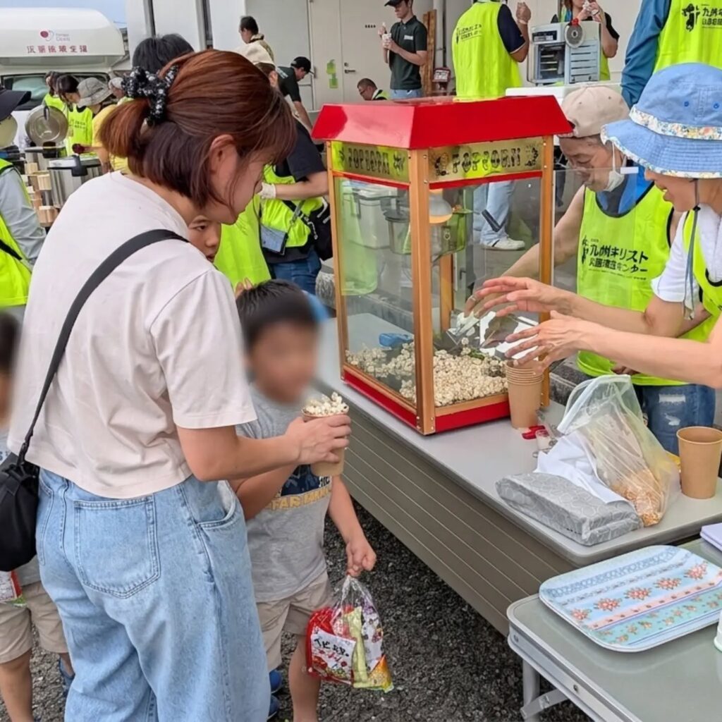 【速報・熊本地震】九キ災と熊本５教会協力  八代市避難所で炊き出し