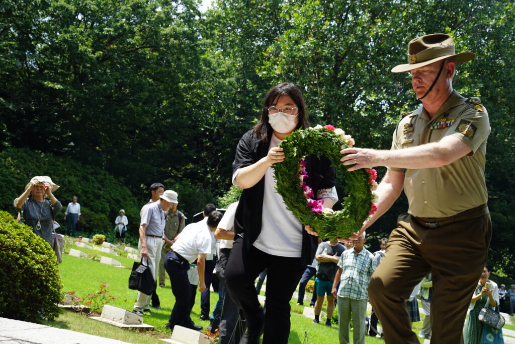 【速報】第32回英連邦戦没捕虜追悼礼拝開催　和解に立ち、平和を