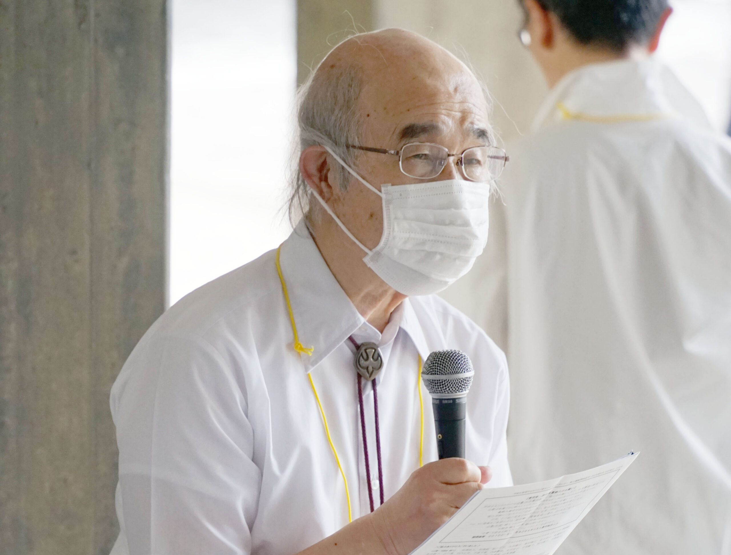 【詳報】「祖父たちの戦争協力の罪責を覚えつつ」白戸氏　「 8・15平和祈祷会2026」